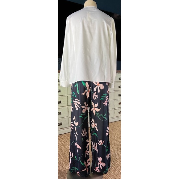 Anthropologie Maeve Poplin White Blouse M - Picture 6 of 14